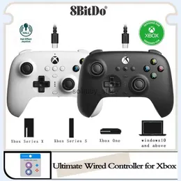 Game Controllers Joysticks 8-bit ultimate wired gaming board with lobby joystick controller suitable for Xbox series X S One Windows 10 and above Q240407