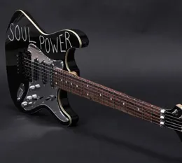 Пользовательский магазин Tom Morello Soul Power Black Aerodyne ST ЭЛЕКТРИКА