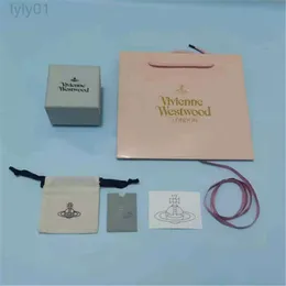 Designer Viviane Westwood Jewelry Western Empress Dowager Packaging New Western Empress Dowager Micro Safety Packaging Present Box Halsband Armband Ealail Set Uni