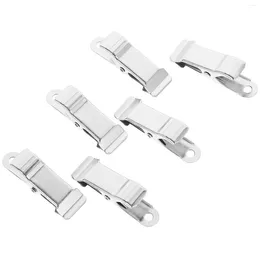 Çerçeveler 12 PCS Metal Anti-nole-nole Clip Üretim Klipsleri ve Bağlantı Müdürleri El Sanatları El Yapımı Mini Demir Yay