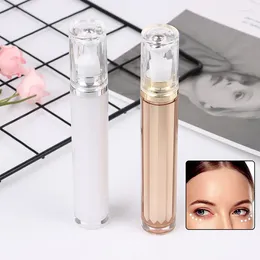 Speicherflaschen 1pc 20ml Champagne Gold Acryl-Roll-On-Röhrchen Augencreme ätherische Öle Flasche nachfüllbarer leerer Roller