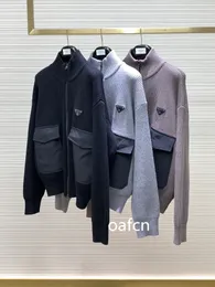 2024SS Designer Fashion Men's Casual Knited Cardigan tröja Woolen Tröja Högkvalitativ tryckning Ralphe Laurenen Tröja Tröja Män Polo tröja Kvinnor M-XL 1010