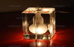 Design House Block Table Lamp Ice Table Lighting Modern Design Crystal Desk Lights Bedroom vardagsrum vardagsrummet DINNING RUM3968741