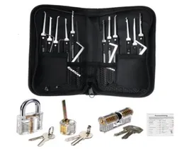 20 pezzi Pick Cutaway Pratica blocco paggollo con tasto rotto Rimozione del kit di gancio Extractor Set Blocksmith Tool6782386