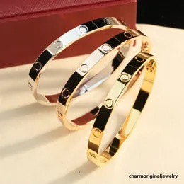 pulseira de bracelete de parafuso Pulverador jóia jóias jóias de hip hop mulher amor bangle para mulheres pulseiras personalizadas para mulheres pulseira de diamante manguito rústico