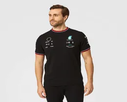 Petronas Summer Tshirts Mercedes AMG Lewis Hamilton Team T Shirts Tee One Men Polo Pit Grand Prix Sportswear Fast Dry Riding Complements 60VF3629957