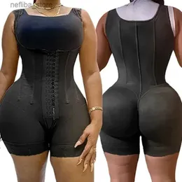 Taille Tummy Shaper High Compression Body Shapewear Frauen Fajas Columbianas Korrekturstreifen Bauchregelung nach Fettabsaugung Bbl Schlankung Taillengürtel L2447