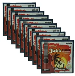 10sets alice baritone ukulele Strings Модифицированные нейлоновые серебряные ebgd au046b7602375