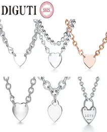 925 Sterling Silver Classic Style Ladies Hot Sprzedawanie grubego łańcucha Naszyjnik z oryginalnym logo China Factory Wholesale8939597