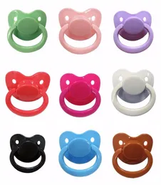 Custom Big Size Silicone Adult Pacifier Color Solid Baby Reddier Classic High Quality Mample para Kids9937727