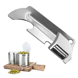 Can Can Opener Polished нержавеющая сталь отделка с многофункциональным складным складным гаджетом Mini-Opener Lx6433