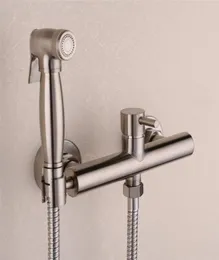 Valvola del miscelatore a freddo bidet nichel in ottone con bidet portatile portatile manualmente set di doccia bidet1385714