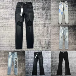 Jeans maschili di alta qualità di alta qualità jeans jeans addensato in tessuto etichetta a campana pantaloni in jeans pantaloni dritti retrò retrò abbigliamento designer casual jeans jeans