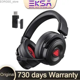 سماعات أذن الهاتف الخلوي EKSA E900BT سماعة ألعاب لاسلكية مع سماعات رأس MIC MIC MIC 7.1 سماعات Gamer Sound PSP PS4 PS5 Xbox Y240407