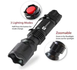 J5 Tactical V1pro Taschenlampe 300 Lumen Ultra hell hochwertige Werkzeuge zum Wanderungsjagdfischen und Camping DHL 7532895
