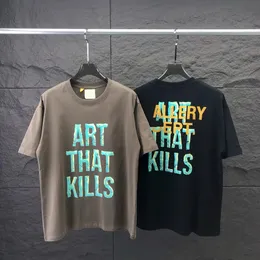 Дизайнерский дизайнерский дизайнерский стиль мода Хай-стрит Хлопковая футболка для футболки.