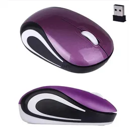 Мыши Raton Gaming 2,4 ГГц беспроводной мыши USB -ресивер Pro Gamer для ПК на рабочем столе H240407