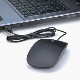 Мыши USB-кабельная мышь Ультраточно-точка 3-гоночная 1200DPI Оптическая 3D-прокрутка компьютерного компьютера H240407