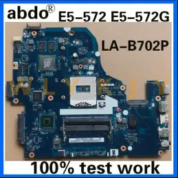 マザーボードNBMQ011001 Z5WAW LAB702P ACER E5572 E5572Gラップトップマザーボード用マザーボード。 HM87 GT840M 2G DDR3 100％テスト作業