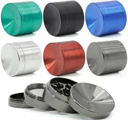 Newest Zinc Metal Rainbow Grinder 4 Layers Concave Herb Grinder 40mm Diameter Grinders Wax Smoking Accessories Herbal Tobacco Crus3807228