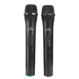 Microfoni 1pc/2pcs microfono per microfono wireless con ricevitore USB per utensili audio altoparlanti del karaoke