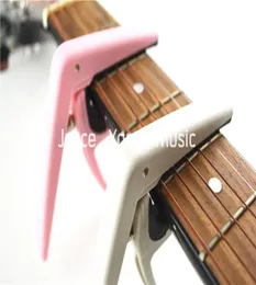 Joyo Nylon Guitar Capo Clamp for Acousticelectric Guitar Pink Gray Wholes9808547