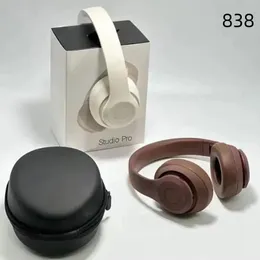 6T New Studio Pro Wireless HeadPhone Stereo Bluetooth折りたたみスポーツヘッドセットワイヤレスマイクのハイファイヘビーベースヘッドフォンTFカード音楽プレーヤーバッグ838DD