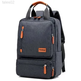 Multi-function Bags Mens and womens fashionable backpacks canvas travel leisure laptop bags large capacity Rucksack youth school yq240407