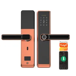 Lock Tuya WiFi Smart Home Fingerabdruck Digital Fechadura Eletronica Home Security Cerradura Inteligente wasserdichte Smart -Türschloss