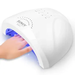 Guns Sunuv 1 Sunone Original Classic UvLed Nail Dryer 48W/24W Free Switch för manikuristgellamptorkning