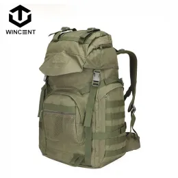 Borse wincent zaino tattico all'aperto 60l borse militare militare esercito trekking sportivo da viaggio da viaggio campeggio campeggio camouflage zaino uomini