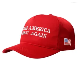 Ballkappen machen Amerika großartig wieder Hut 2024 Präsidentschaftswahl Baseball Cap Casual Unisex einstellbare Sonne