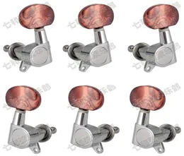 T22 3R3L Akustik -Gitarren -Tuner -Strings Taste Tuning Pegs Keys Musikinstrumente Accessoires Guitar Parts1449867