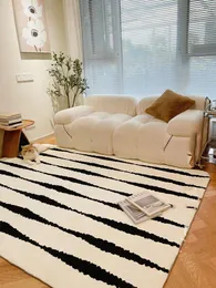 Teppiche nordische moderne Linie Wohnzimmer Abstrakte Schlafzimmer Teppich