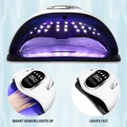 Essiccatori 66 LED LED Essiccano unghie USB potente lampada per unghie UV per curare tutti gli smalti per gel di chiodi con salone di pedicure hine per la manicure che rileva il movimento