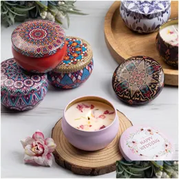 Scented Candle Soy Aromatherapy Candles Gifts For Women Premium Body Relax Relief Ideal Birthday Christmas Thanksgiving Mothers Drop Dhzrb