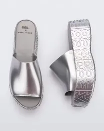 Melissa Shoes Luxury Designer Sandals Женские деревянные сандалии по сандалиям Слайд.