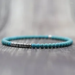 Pulseiras de charme 4mm Bracelet de pedra homens naturais rochas vulcânicas tigres de sutiã de miçanga de miçanga coloração de hematita hematita hematite hombre pulsera