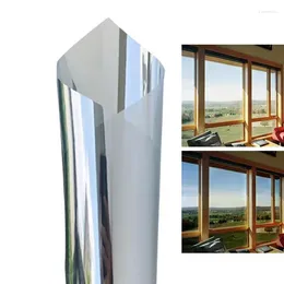 Window Stickers Film Heat Blocking Solar For Home Unidirectional Visual Field Barrier Free DIY Reflected Save Energ