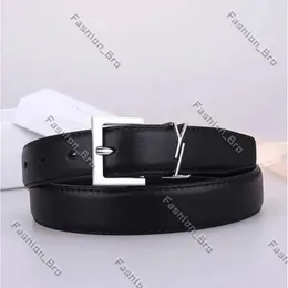 YSLBELT 2024 Fashion Women Designer Belt Ladies Men Men Classic Fashion Luxury Buckle Belt Long Lunghezza 90-115 cm di larghezza 3,0 cm 762