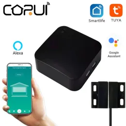 Kontroll Corui Tuya Smart Garage Door Opener Controller WiFi Smart Life App Wireless Remote Control Work med Alexa Google Home