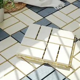 Teppiche imitierten Holzboden 10pcs/Grund