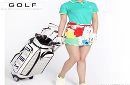 PGM Women Wilding Golf Stand Carry Bag Pu Golf Clubs Bag Trolley Bag2925707