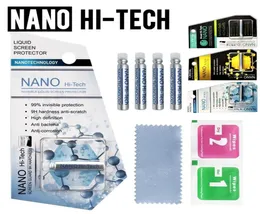1ml Sıvı Nano Teknik Ekran Koruyucu 3D Kavisli Kenar İPhone için Anti Kazan Anti Temperli Cam Film 14 13 12 x 7 8 11 Samsung S8 S8005341