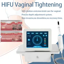 Bärbar smal utrustning Vaginal HIFU -enhet bantningsutrustning ultraljud fettsugning mage cellulit borttagning