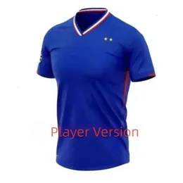 2024 Maillots de Football Soccer Jerseys French Benzema Mbappe Varane Pogba 24 25 Francia Men Kids Kimpembe Fekir Maillot Women Shirt Hommes Kante Jersey