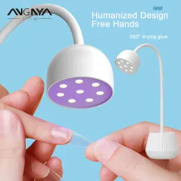 Abiti Lampada di asciugatura per chiodi per unghie rapida per unghie per manicure Lampada a led UV pieghevole per asciugatura Luce a LED portatile per gel Gel per unghie 24W