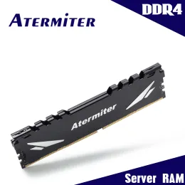 RAMS ATERMITER DDR4 RAM 8GB 4GB 16GB 32GB PC4 2133MHz أو 2400MHz 2666MHz 2400 أو 2133 2666 3200 ECC REG Server Memory 4G 16G 8G 64GB