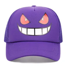 Caps de bola Spring Mens Baseball Cap snap let Hat Hip-Hop Little Devil Impred Outdoor Casual Sun Q240403