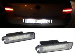 2pcs nummer Nummernschild Light Lampe Canbus Kein Fehler LED Weiß für VW Golf MK4 MK5 MK6 Passat Polo CC EOS für Porsche Cayenne Boxs8779307